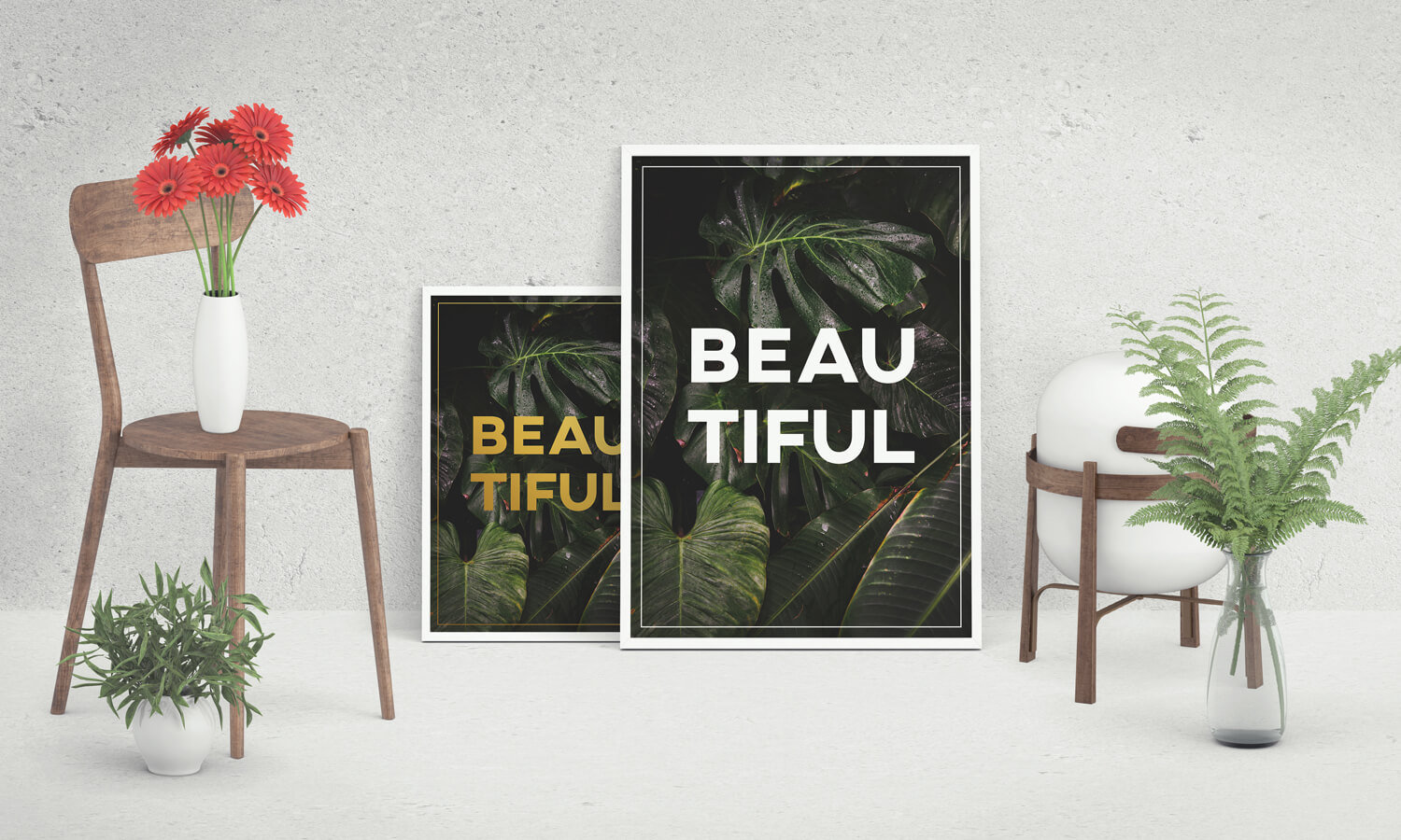 Beautiful - Botanische Poster Print | MDRN HOME