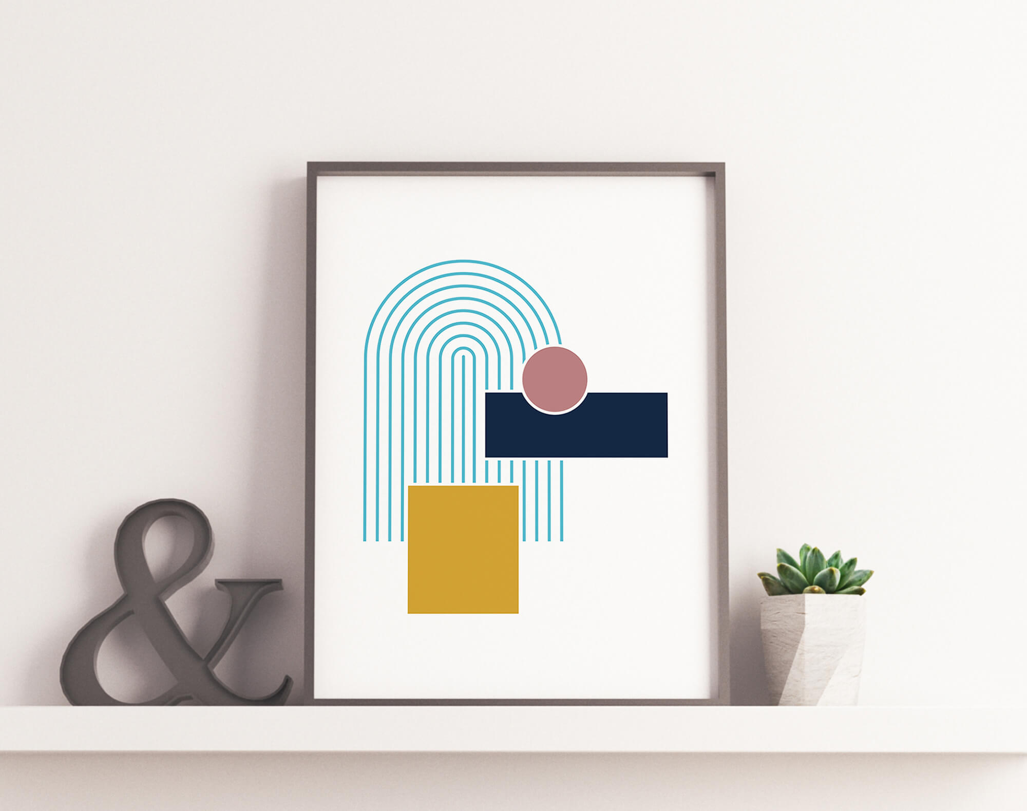 Abstracte Poster - Geometrische Wanddecoratie