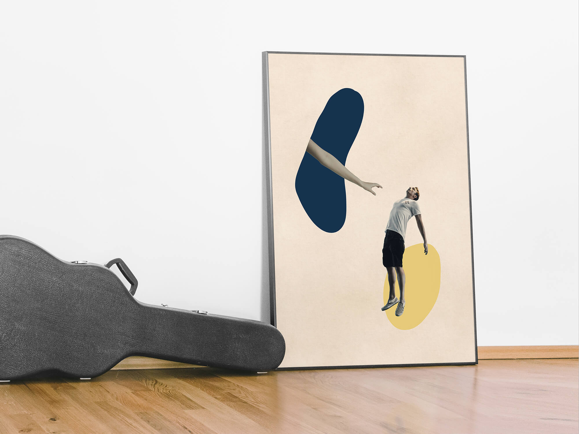 Surrealistische Abstracte Poster - Kom Hier