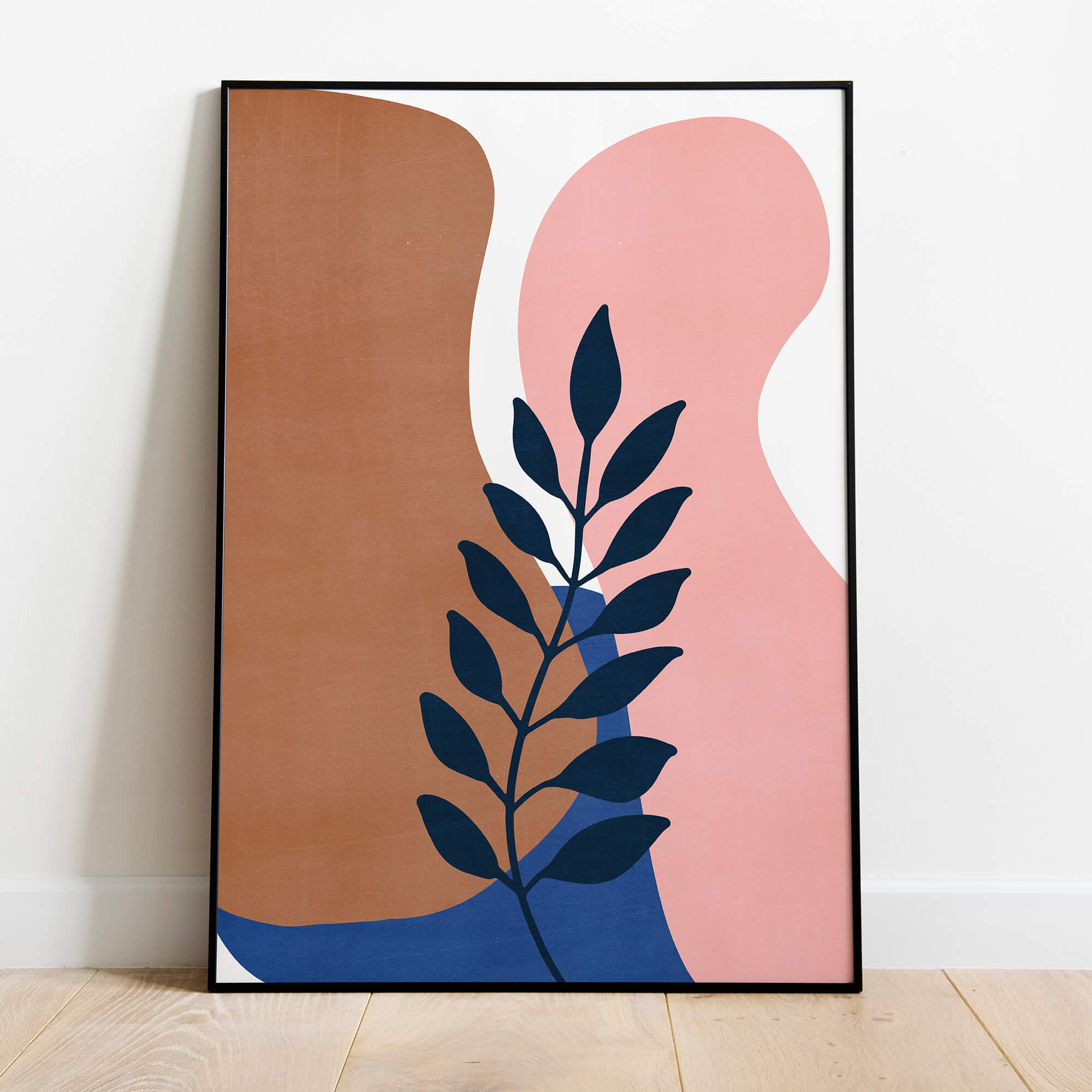 Abstract Floral - Botanische Poster en Canvas Print