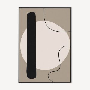 wanddecoratie in neutrale kleuren