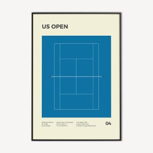 US Open Grand Slam Tennis Poster en Print
