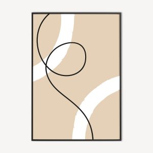 Minimalistische Lijnen Poster